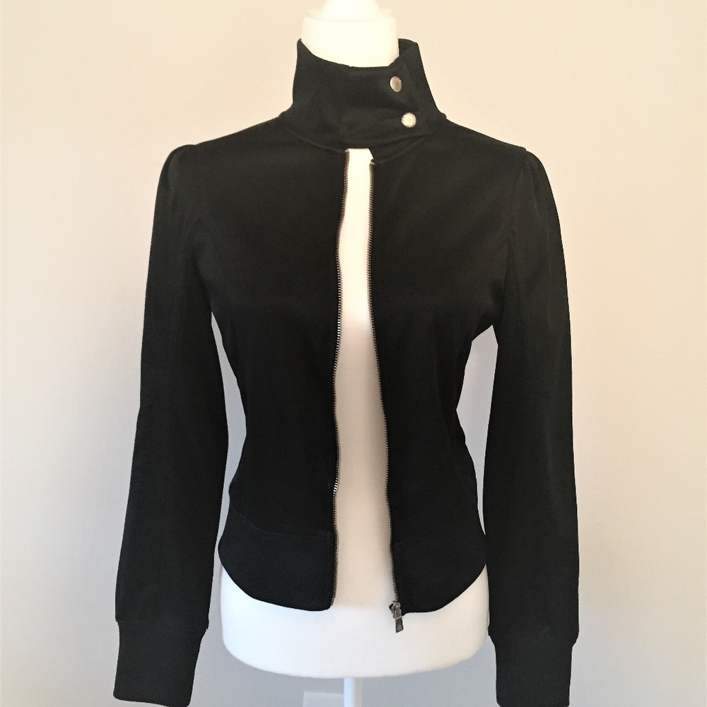 Express Black Moto Jacket